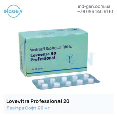 Levitra LOVEVITRA PROFESSIONAL buy price reviews instructions