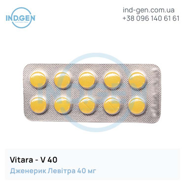 Levitra VITARA 40 buy price reviews instructions