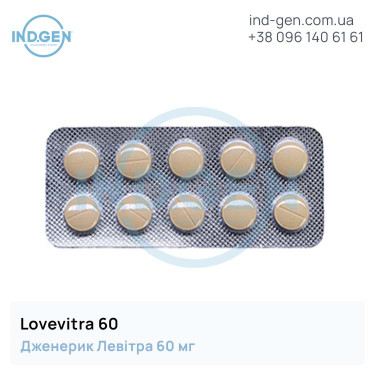 Levitra LOVEVITRA 60 buy price reviews instructions