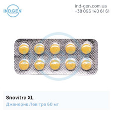 Levitra SNOVITRA XL 60 buy price reviews instructions