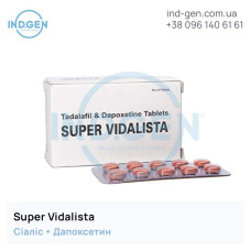 Cialis SUPER VIDALISTA buy price reviews instructions