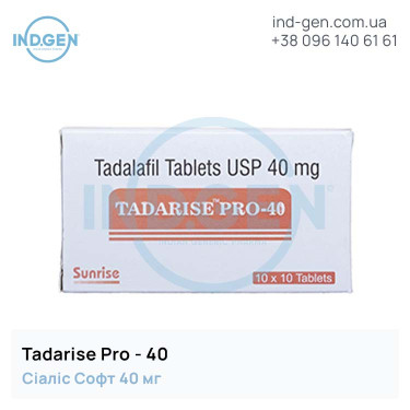 Cialis TADARISE PRO-40 buy price reviews instructions