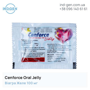 Виагра CENFORCE ORAL JELLY купить цена отзывы инструкции