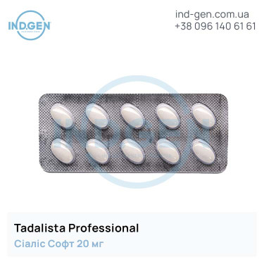 Сиалис TADALISTA PROFESSIONAL купить цена отзывы инструкции