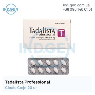 Сиалис TADALISTA PROFESSIONAL купить цена отзывы инструкции